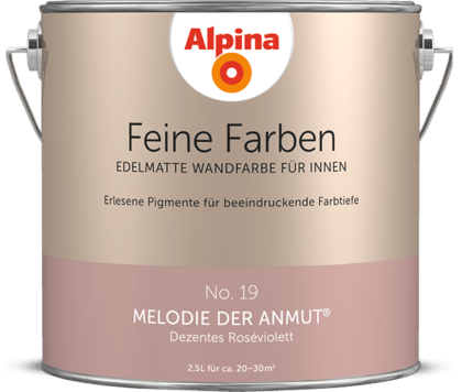 Feine FarbenMelodie der Anmut