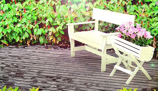 Lackieren: Gartenmöbel & Terrassenmöbel