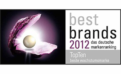 2012: Top Ten „Beste Wachstumsmarke“