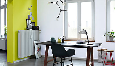 Farbwirkung von Licht und Wandfarbe in Räumen - Alpina Farben