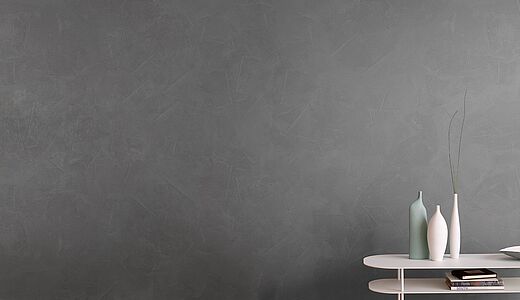 Beton-Wandfarbe für puristisch-moderne Wände – mit Streichanleitung