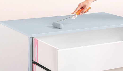 Kommode lackieren mit dem Lackroller – Anleitung mit Lackiertipps