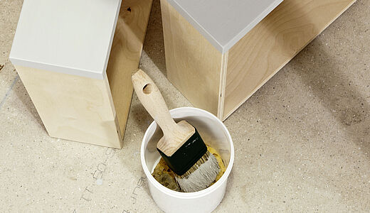 Lackrolle & Lackpinsel reinigen