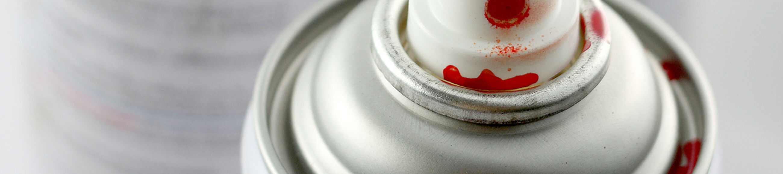 Kopf einer Spraydose