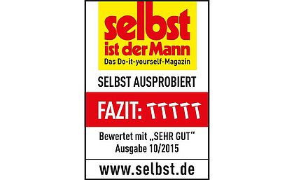 2015: Alpina Buntlack mit „sehr gut“ bewertet