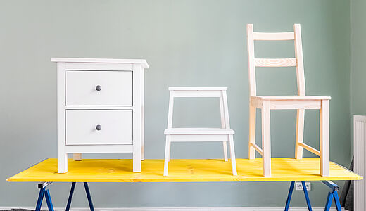 Alte Möbel aufpeppen statt wegschleppen