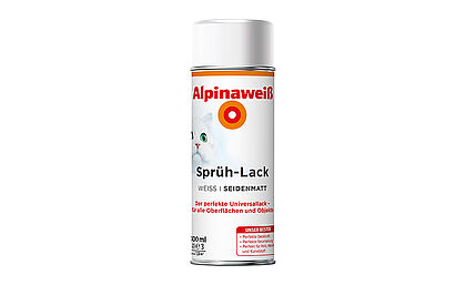 2021: Alpina Weißlack Sprüh-Lacke