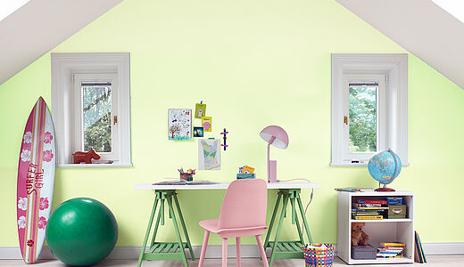 Kinderzimmer-Farbkonzepte für Mädchen und Jungen im Grundschulalter