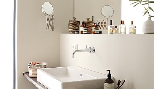 Badezimmer als Wohlfühloase dank der passenden Wandfarbe