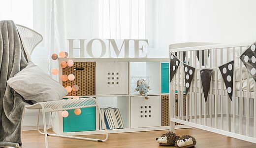 Alles an seinem Platz – Aufbewahrungsideen und Möbel für das Kinderzimmer