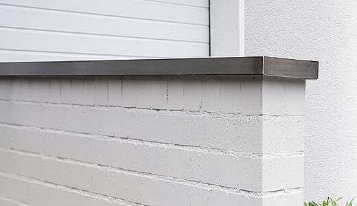 Beton/Mauer streichen