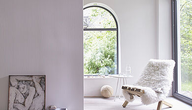 Effektfarbe für lebendige Linien an der Wand - Alpina Farben