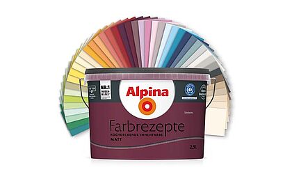 2014: Relaunch Alpina Farbrezepte