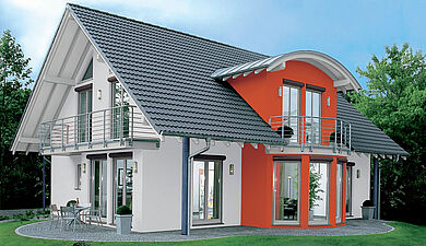 Farbgestaltung von Fassaden - Alpina Farben