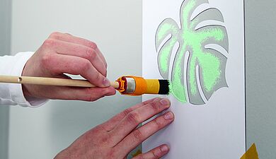 Schabloniertechnik – so geht´s - Alpina Farben