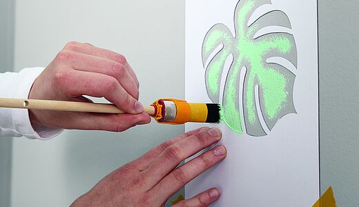 Schabloniertechnik – so geht´s