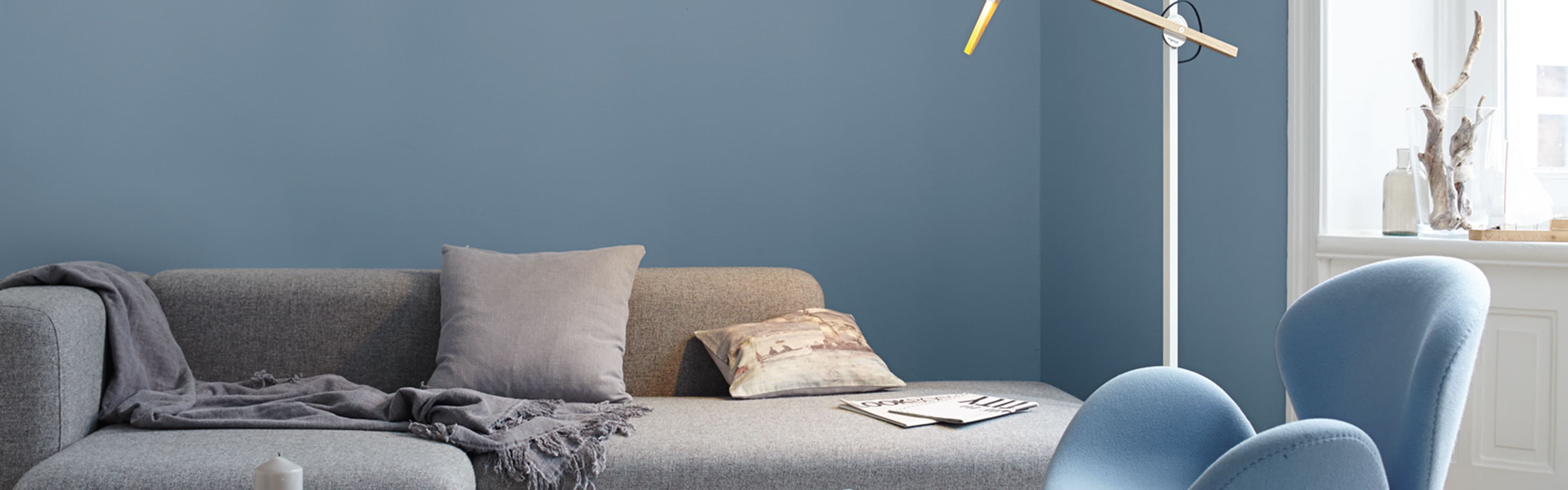 Bunte Innenfarben - Bunte Wandfarben und Farbkollektionen mit modernen Farbpaletten zur individuellen Wandgestaltung Ihrer Innenräume.