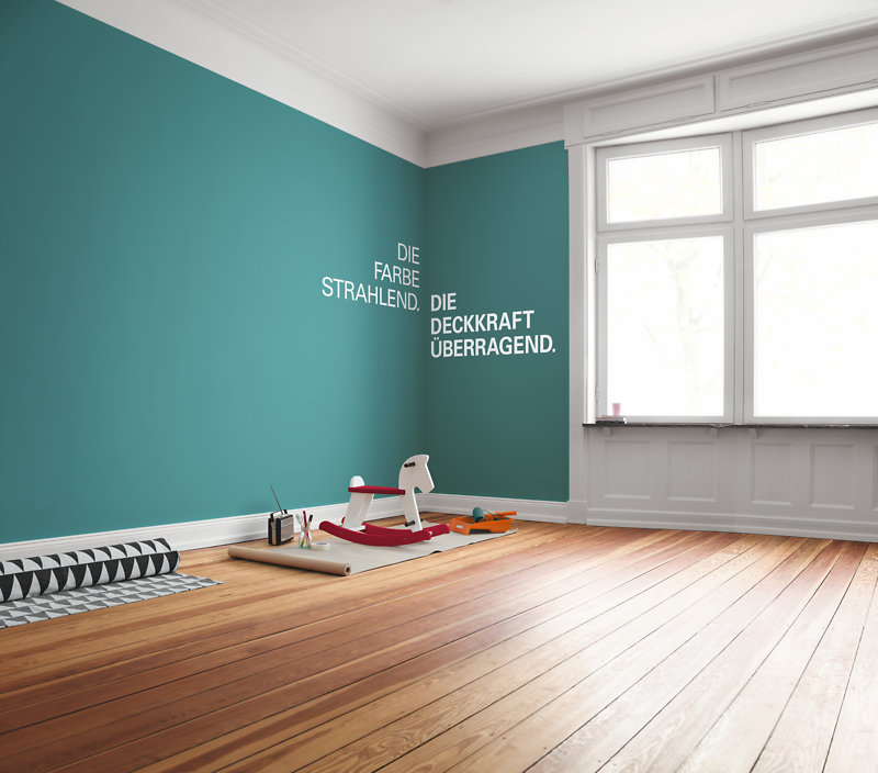 Optimale Deckkraft beim Streichen